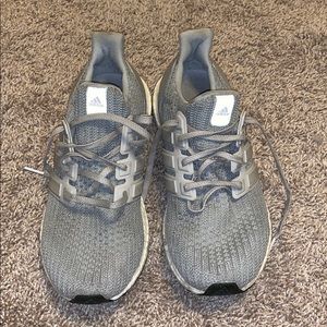 Adidas grey Ultra Boosts